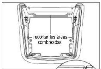 recortar las áreas sombreadas