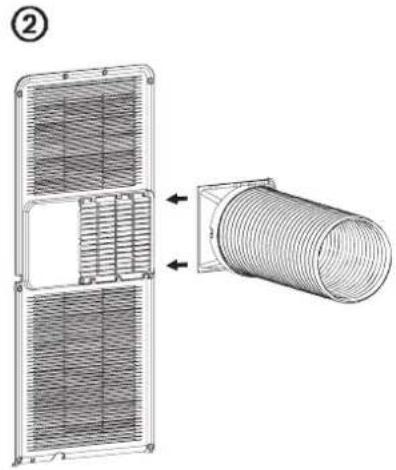 DIMPLEX DCP26EB - EXHAUST HOSE INSTALLATION - 3