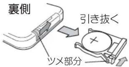 Yamazen YSR-X78 - 電池の交換方法 - 1
