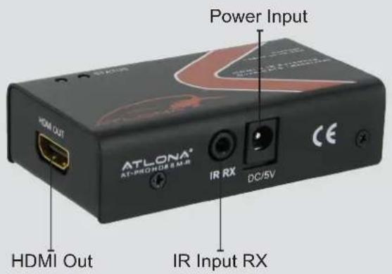 Atlona AT-PROHD88M-SR - Front Panel - 3