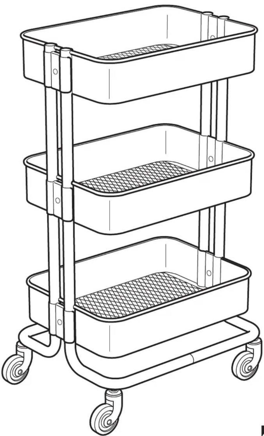 IKEA RÅSKOG 904.431.40 - RÅSKOG - 1
