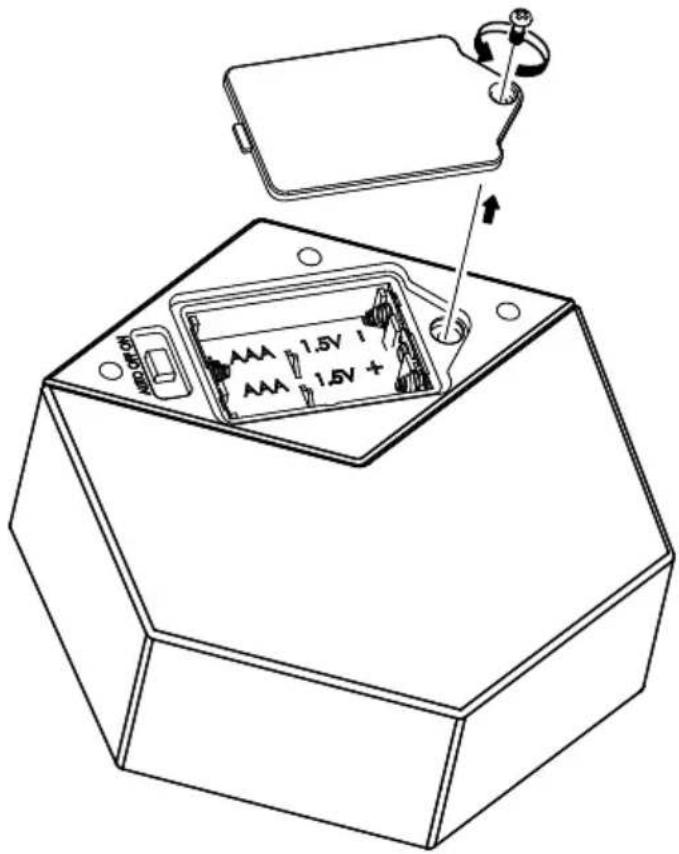 Technical diagram of an electronic device with labeled components and a pull-up arrow indicating operation