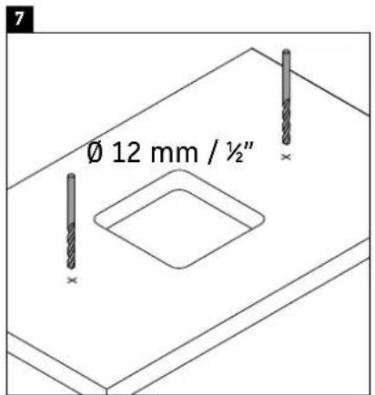 Ø 12 mm / γ₂"