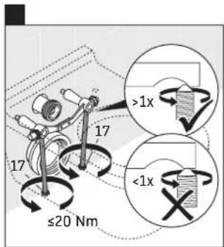 ≤20 Nm 17 17 17 >1x