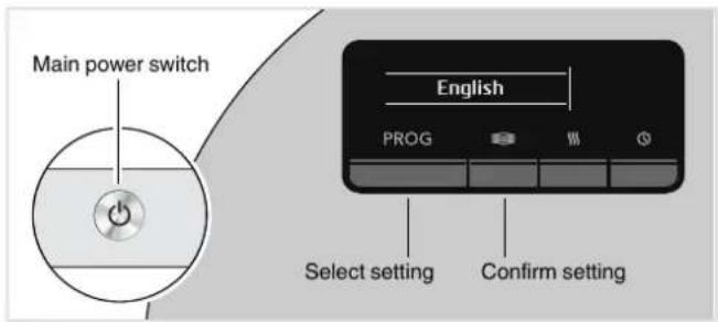 ASKO DBI243IBS - Basic settings - 1
