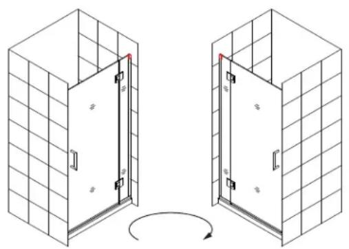 DreamLine Unidoor-X E3261434L-04 - STYLE M4 \* - 1