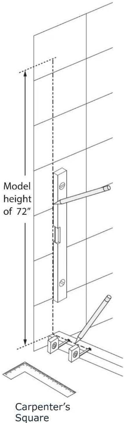DreamLine Unidoor-X E3261434L-04 - Installation steps for 6" hinge panel with Hinge Panel Glass Bracket - 1