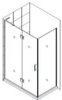 DreamLine Unidoor-X E3261434L-04 - Unidoor-X Style M manual used with the following Model Styles: - 2