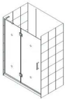 DreamLine Unidoor-X E3261434L-04 - Unidoor-X Style M manual used with the following Model Styles: - 4