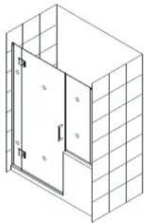 DreamLine Unidoor-X E3261434L-04 - Unidoor-X Style M manual used with the following Model Styles: - 7