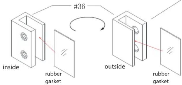 DreamLine Unidoor-X E3261434L-04 - Installation steps - 2