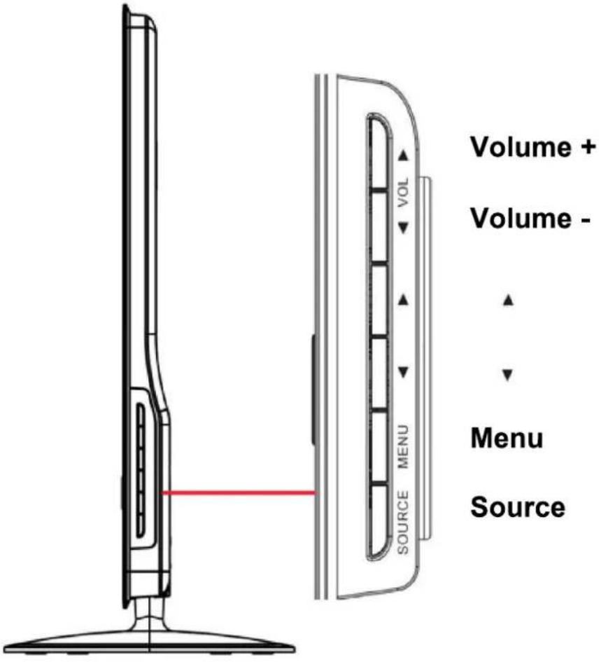 AOC V27m - Side panel - 1