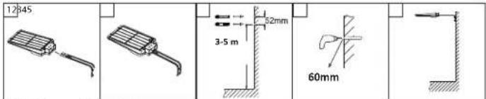 12x45 3-5 m 52mm 60mm