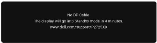 DELL P2725DE - Självtest - 1