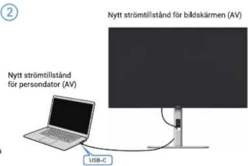 DELL P2725DE - Väcker med USB-C-kabeln - 6