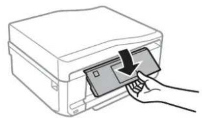 EPSON Expression Premium XP-710 - Notes regarding the control panel and the output tray - 2