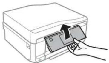 EPSON Expression Premium XP-710 - Raise the panel as far as it will go. - 1