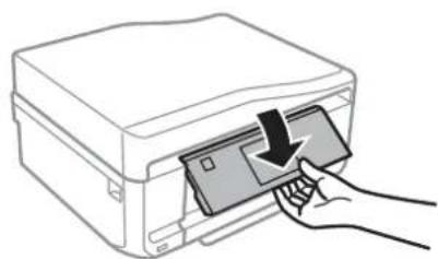 EPSON Expression Premium XP-615 - Notes regarding the control panel and the output tray - 2