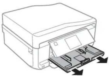 EPSON Expression Premium XP-615 - Pull out the paper cassette. - 1