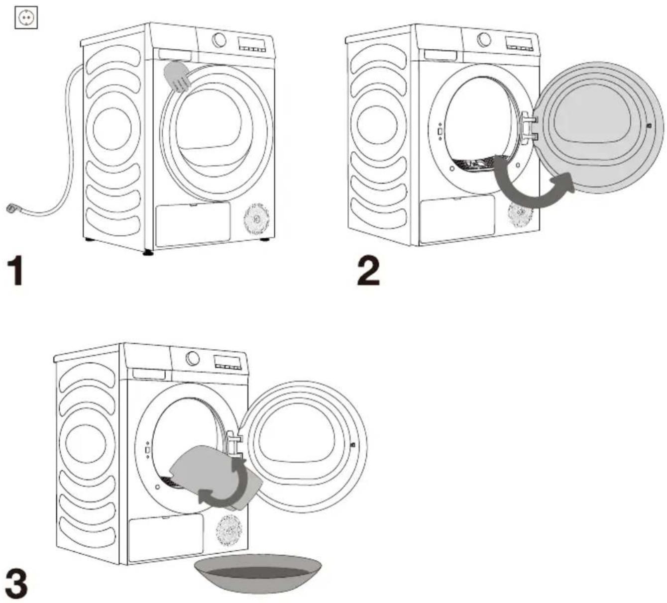 GORENJE DPE82 - INNAN FÖRSTA ANVÄNDNING - 1