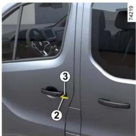RENAULT Trafic (2025) - Upplåsning med hjälp av nyckeln 2 - 2