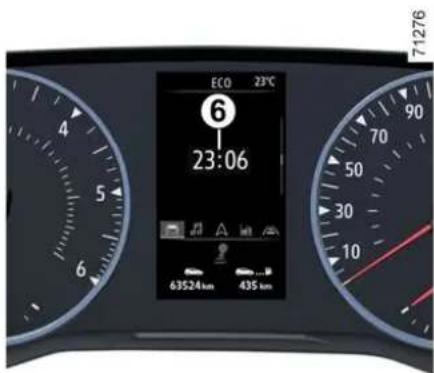ECO 23°C 6 23:06 63524 km 435 km 71276