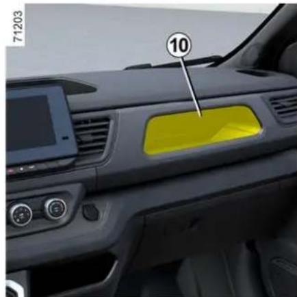RENAULT Trafic (2025) - Mugghållare 2 och förvaringsfack öppet 3 - 9