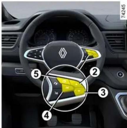 RENAULT Trafic (2025) - Återställningsprocedur från instrumentpanelen 1 - 1