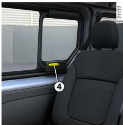 RENAULT Trafic (2025) - Skjutbara rutor bak - 2