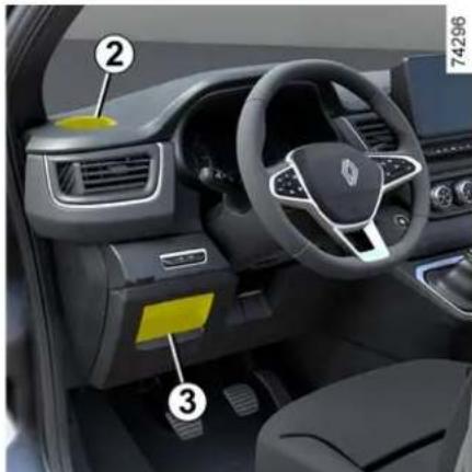 RENAULT Trafic (2025) - Mugghållare 2 och förvaringsfack öppet 3 - 1