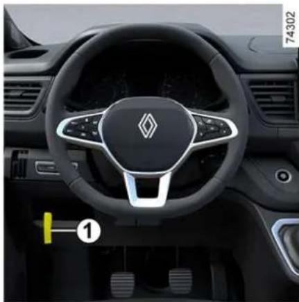RENAULT Trafic (2025) - Upplåsning av motorhuven - 1