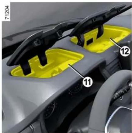 RENAULT Trafic (2025) - Mugghållare 2 och förvaringsfack öppet 3 - 10