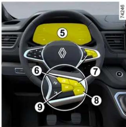 RENAULT Trafic (2025) - Anpassa inställningar från färd- datorn 5 - 1