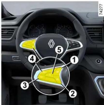 RENAULT Trafic (2025) - Sätta funktionen i viloläge - 1