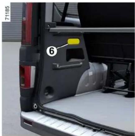 RENAULT Trafic (2025) - Bagagerumsbelysning 6 - 2
