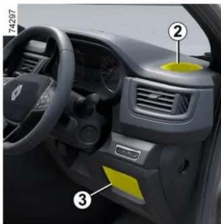 RENAULT Trafic (2025) - Mugghållare 2 och förvaringsfack öppet 3 - 3