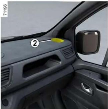 RENAULT Trafic (2025) - Mugghållare 2 och förvaringsfack öppet 3 - 2