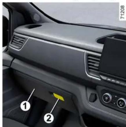 RENAULT Trafic (2025) - Mugghållare 2 och förvaringsfack öppet 3 - 14