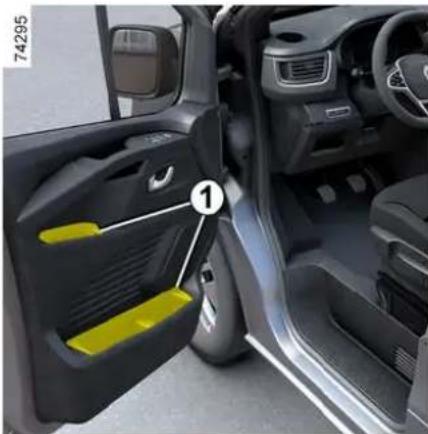 RENAULT Trafic (2025) - Fack i framdörrar 1 - 1
