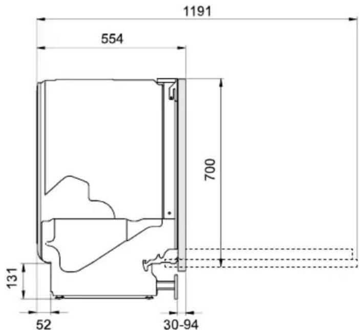 ASKO DBI4348IB.S - Installation - 2