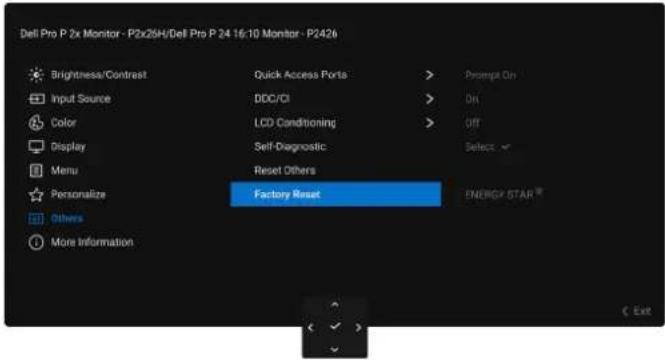 DELL P2426H - Icon Menu and submenu Description - 20