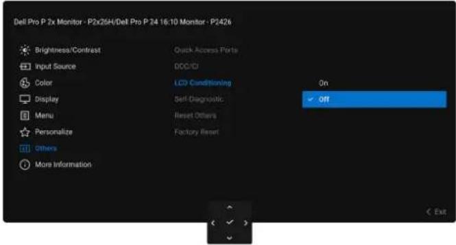DELL P2426H - Icon Menu and submenu Description - 19