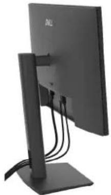 DELL P2426H - Organizing your cables - 2