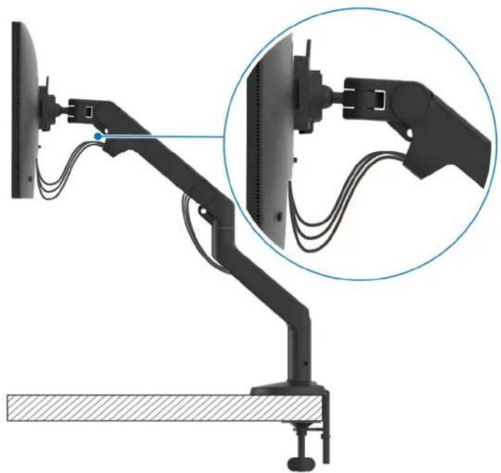 DELL P2426H - VESA wall-mounting (optional) - 3