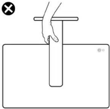 DELL P2426H - Handling and moving your display - 3