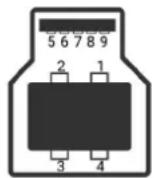 DELL P2426H - Universal Serial Bus (USB) interface - 1