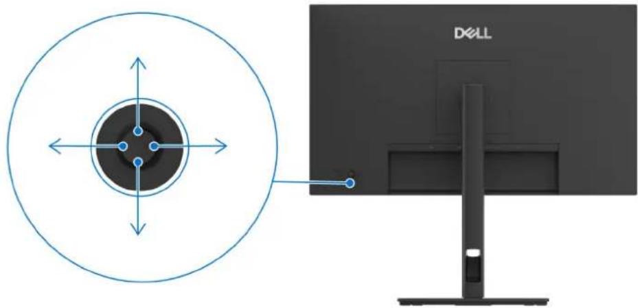 DELL P2426H - Using the joystick control - 5