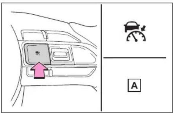 TOYOTA Yaris Hybrid (2022) - Ställa in bilens hastighet (avständshållning bil-till-bil) - 1