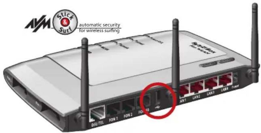 AVM Fritz! USB-Adapter N - Connecting Securely with a FRITZ!Box WLAN - 1