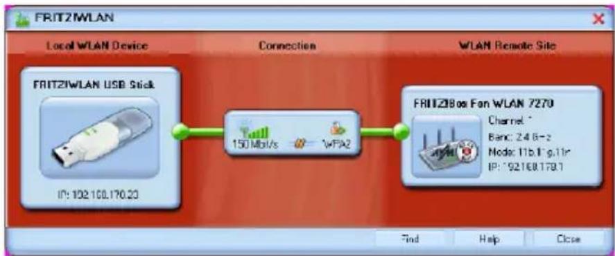 AVM Fritz! USB-Adapter N - Operating FRITZ!WLAN - 2